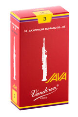 Язычок для сопрано-саксофона Vandoren Java Red SR303R Nr. 3.0 цена и информация | Принадлежности для музыкальных инструментов | pigu.lt