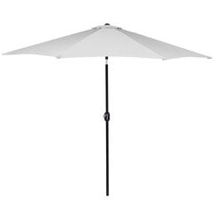 Sodo skėtis GU0020, baltas цена и информация | Зонты, маркизы, стойки | pigu.lt