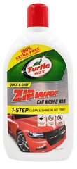 Шампунь с воском ZIP WAX Turtle Wax, 1л цена и информация | Turtle Wax Автотовары | pigu.lt