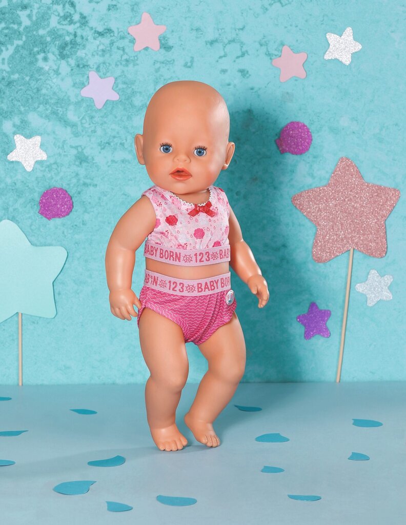 Apatinių komplektas lėlei Baby Born, 43 cm kaina ir informacija | Žaislai mergaitėms | pigu.lt