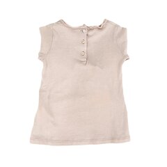 Marškinėliai mergaitėms Gucci, smėlio spalvos цена и информация | Рубашки для девочек | pigu.lt