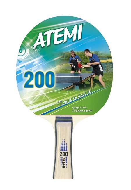 Stalo teniso raketė Atemi 200 цена и информация | Stalo teniso raketės, dėklai ir rinkiniai | pigu.lt