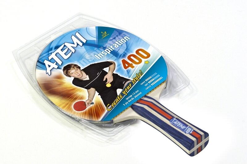 Stalo teniso raketė Atemi 400* kaina ir informacija | Stalo teniso raketės, dėklai ir rinkiniai | pigu.lt