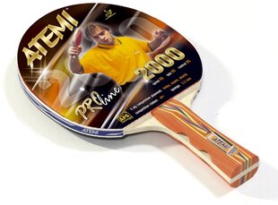 Ракетка для настольного тенниса Atemi 2000 anatomical цена и информация | Atemi Настольный теннис | pigu.lt