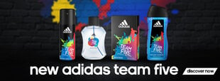 Adidas Team Five лосьон после бритья 100 мл цена и информация | Adidas Духи, косметика | pigu.lt