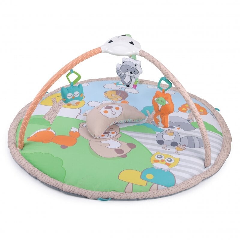 Interaktyvus žaidimų kilimėlis su garsais miško tema Woopie цена и информация | Žaislai kūdikiams | pigu.lt