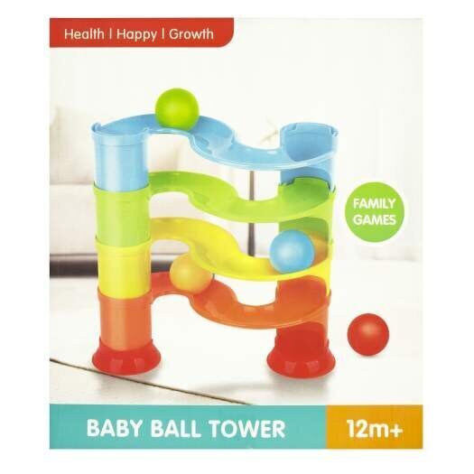 Kamuoliukų žaidimas bokštas 12 mėn+ kaina ir informacija | Žaislai kūdikiams | pigu.lt