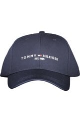 Мужская кепка Tommy Hilfiger, синяя цена и информация | Мужские шарфы, шапки, перчатки | pigu.lt