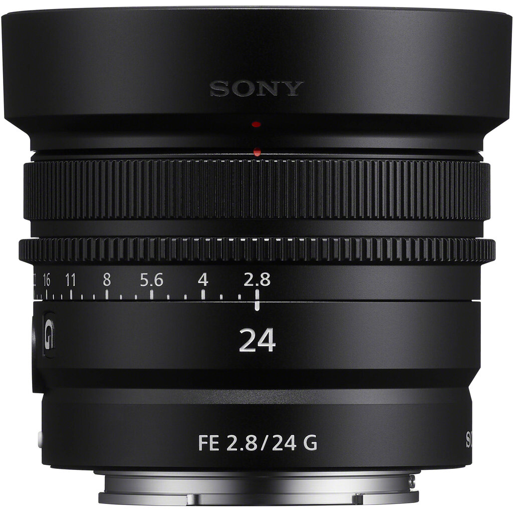 Sony FE 24mm F2.8 G (Black) | (SEL24F28G) kaina ir informacija | Objektyvai | pigu.lt