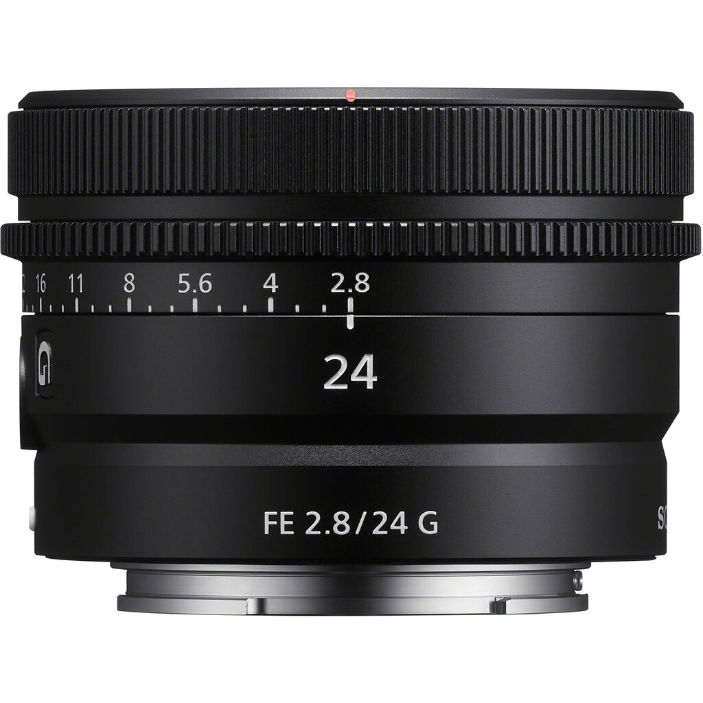 Sony FE 24mm F2.8 G (Black) | (SEL24F28G) цена и информация | Objektyvai | pigu.lt