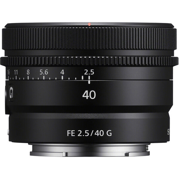 Объектив Sony FE 40 мм F2.5 G (Black) | (SEL40F25G) цена | pigu.lt