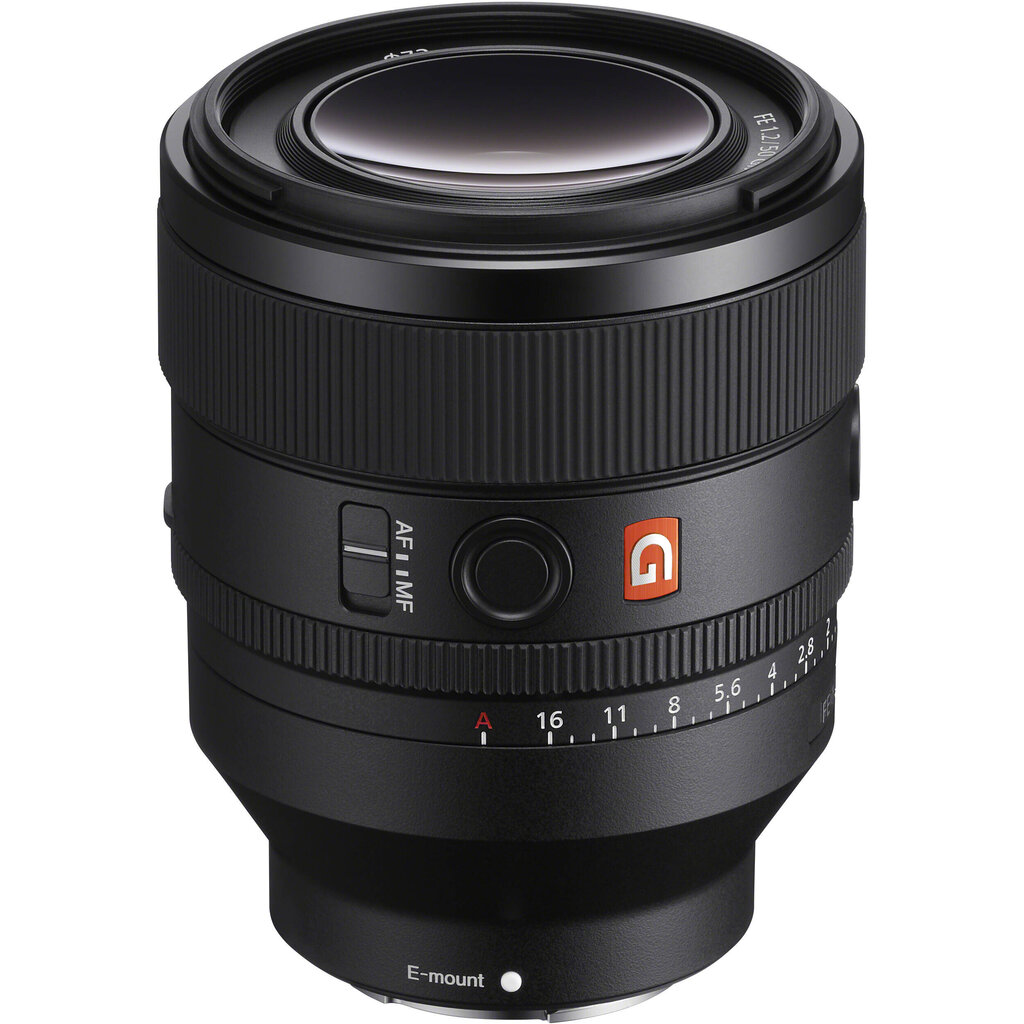 Sony FE 50mm F1.2 GM (Black) | (SEL50F12GM) kaina ir informacija | Objektyvai | pigu.lt