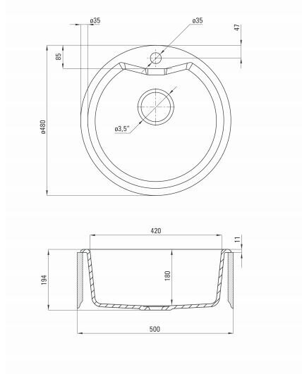 Deante granitinė virtuvinė plautuvė Deante Solis ZRS G803, Metallic graphite kaina ir informacija | Virtuvinės plautuvės | pigu.lt