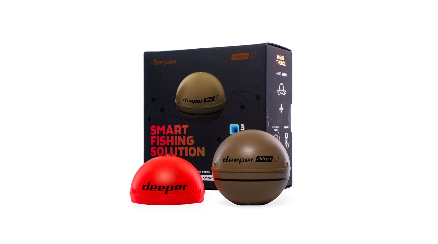 Sonaras Deeper Smart Sonar CHIRP+ 2.0 цена и информация | Išmanioji technika ir priedai | pigu.lt