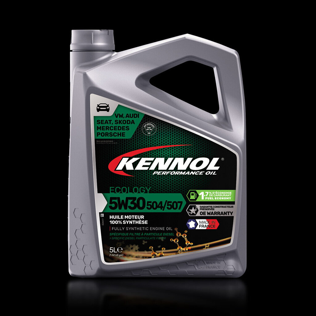 Variklinė alyva Kennol 5W30 Ecology 504/507 100% , 5L kaina ir informacija | Variklinės alyvos | pigu.lt