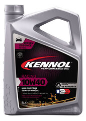 Kennol Racing 10W40 Semi Synthetic variklių alyva, 5L kaina ir informacija | Variklinės alyvos | pigu.lt