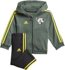 Adidas Cпортивные костюмы I Lil 3s Jog Fl Black Green цена и информация | Спортивные штаны для мальчиков | pigu.lt