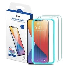 Apsauginis stiklas Screen Shield 2 pack, skirtas iPhone 12 Mini kaina ir informacija | Apsauginės plėvelės telefonams | pigu.lt