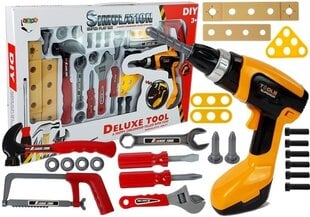 Vaikiškas įrankių rinkinys "Deluxe Tool" kaina ir informacija | Žaislai berniukams | pigu.lt