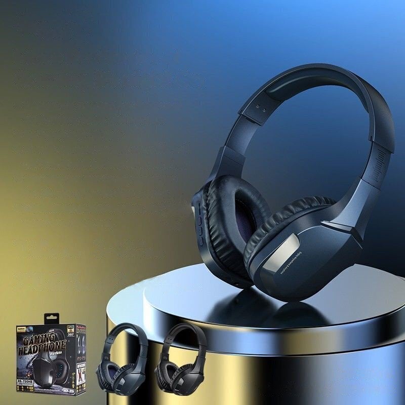 REMAX belaidės EDR žaidimų ausinės RB-750HB, juoda kaina ir informacija | Ausinės | pigu.lt