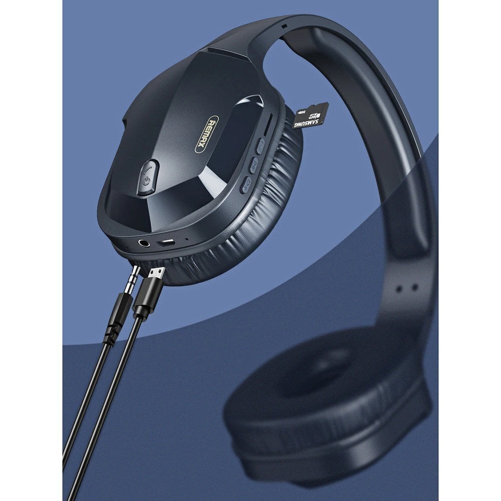 REMAX belaidės EDR žaidimų ausinės RB-750HB, juoda kaina ir informacija | Ausinės | pigu.lt