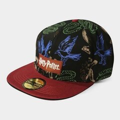 Difuzed Snapback Cap: Harry Potter - Houses kaina ir informacija | Žaidėjų atributika | pigu.lt