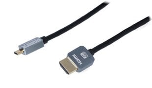 Kruger&Matz, Micro HDMI - HDMI, 1.8 m kaina ir informacija | Kabeliai ir laidai | pigu.lt