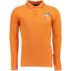 Рубашка поло для мужчин Географическая Норвегия, Kouro, оранжевая цена и информация | Футболка мужская | pigu.lt