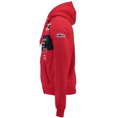 Джемпер мужской Geographical Norway, Garadock, красный цена и информация | Мужские толстовки | pigu.lt