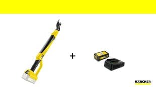 Аккумуляторный секатор Karcher и аккумуляторный комплект TLO 18-32 Battery + Battery Power 18/25 цена и информация | Кусторезы, ножницы для газона | pigu.lt