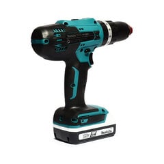 Makita HP 488 DWE akumuliatorinis smūginis gręžtuvas 18 V 42 Nm G serija + 2x 1.5 Ah baterijos + įkroviklis + dėklas kaina ir informacija | Suktuvai, gręžtuvai | pigu.lt