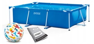 Каркасный бассейн Intex 220x150x60см цена и информация | Бассейны | pigu.lt