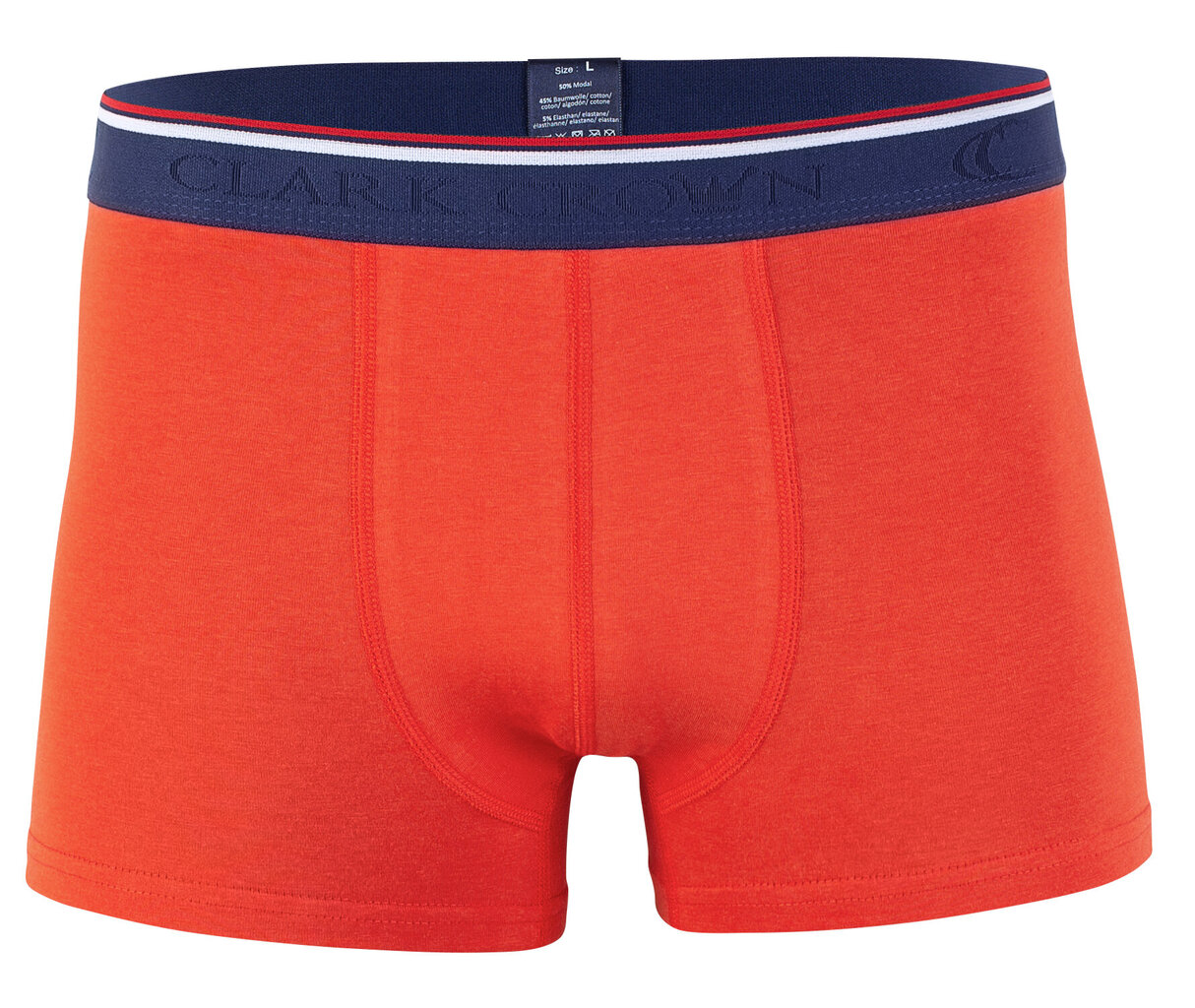 Apatiniai vyrams Clark Crown 1936 Boxershort hipster, oranžiniai kaina ir informacija | Trumpikės | pigu.lt