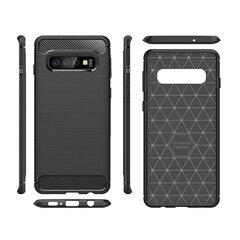 Nugarėlė Xiaomi Poco X2 Carbon, juodas kaina ir informacija | Telefono dėklai | pigu.lt