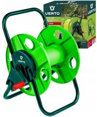 Тележка с катушкой для шланга Verto цена и информация | Оборудование для полива | pigu.lt