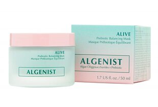 Drėkinanti veido kaukė Algenist Alive Prebiotic Balancing Mask, 50 ml kaina ir informacija | Veido kaukės, paakių kaukės | pigu.lt