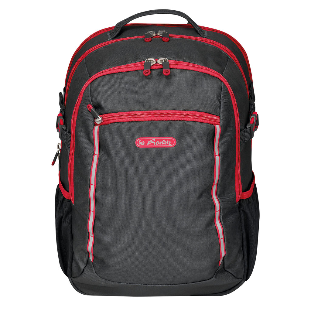 Kuprinė ULTIMATE BLACK RED 50032785 HERLITZ kaina ir informacija | Kuprinės mokyklai, sportiniai maišeliai | pigu.lt
