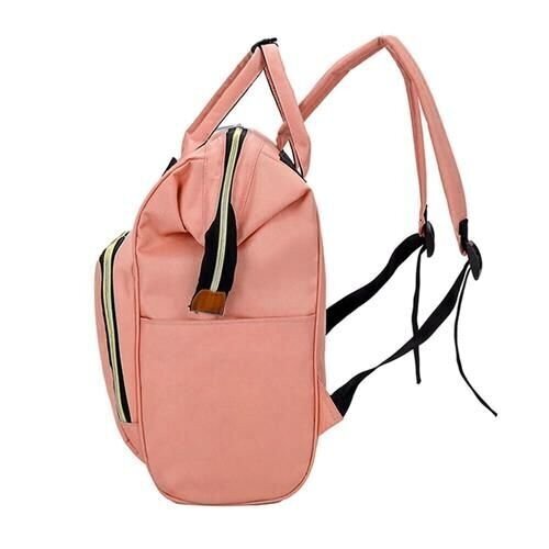 Mamos krepšys - kuprinė, rožinė kaina ir informacija | Vežimėlių priedai | pigu.lt