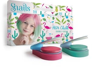 Snails Hair Chalks Flamingo Art.0782 Мелки для волос цена и информация | Краска для волос | pigu.lt