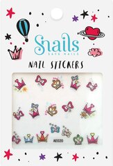 Наклейки на ногти Snails Принцессы цена и информация | Косметика для мам и детей | pigu.lt