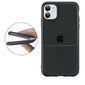 Window case, skirtas Apple iPhone 11 Pro, juodas kaina ir informacija | Telefono dėklai | pigu.lt