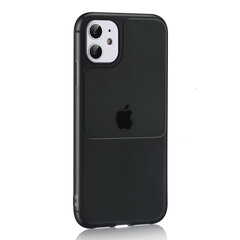 Window case, skirtas Apple iPhone 11 Pro, juodas kaina ir informacija | Telefono dėklai | pigu.lt