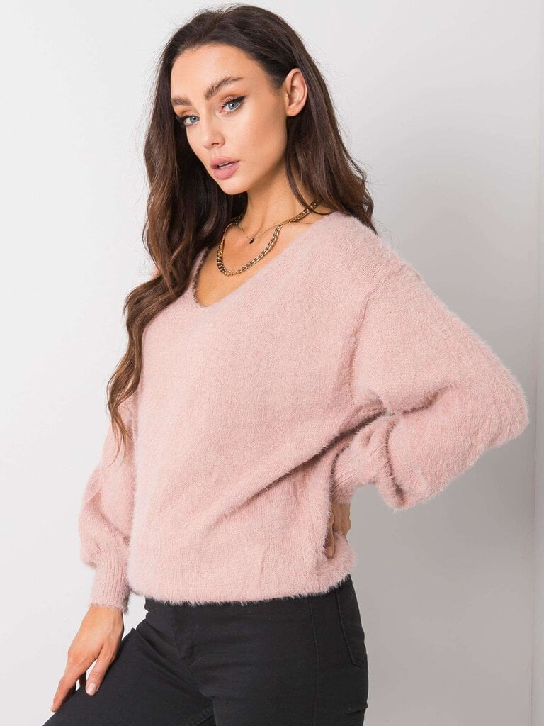 Megztinis moterims Aurora, rožinis kaina ir informacija | Megztiniai moterims | pigu.lt
