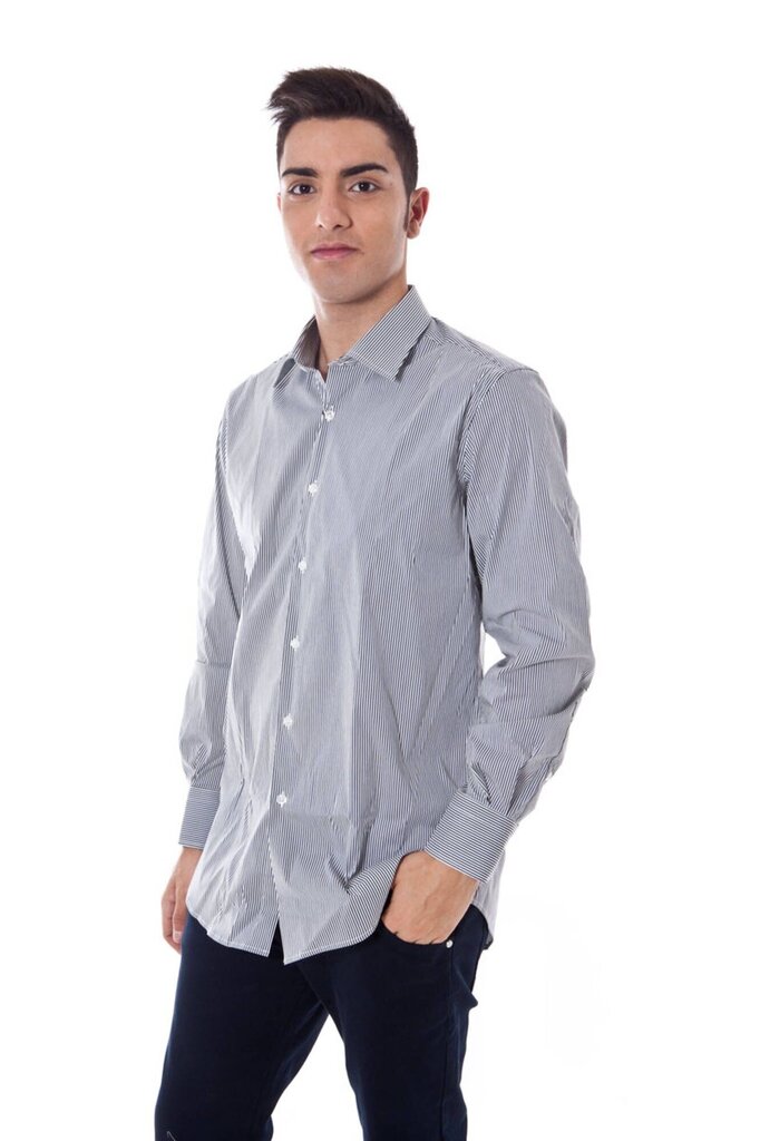 Marškiniai vyrams Gianfranco Ferre, pilki kaina ir informacija | Vyriški marškiniai | pigu.lt