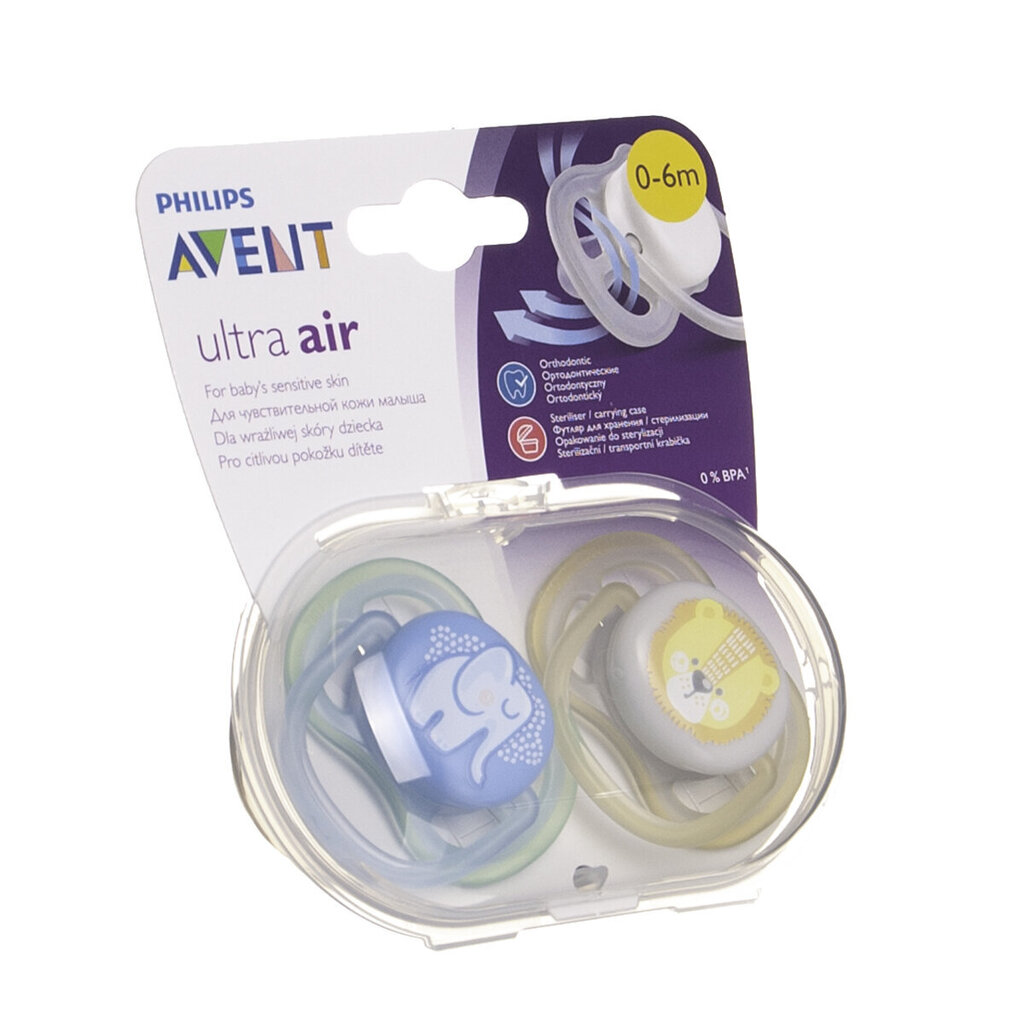 Tétines Philips Avent Ultra Air SCF085/01 - Cdiscount Puériculture