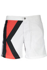 Мужские плавательные шорты Karl Lagerfeld Beachwear, белые цена и информация | Шорты для плавания, обтягивающие | pigu.lt
