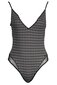 Vientisas maudymosi kostiumėlis moterims Karl Lagerfeld Beachwear, juodas kaina ir informacija | Maudymosi kostiumėliai | pigu.lt