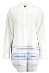 Marškiniai moterims Gant, balti kaina ir informacija | Palaidinės, marškiniai moterims | pigu.lt
