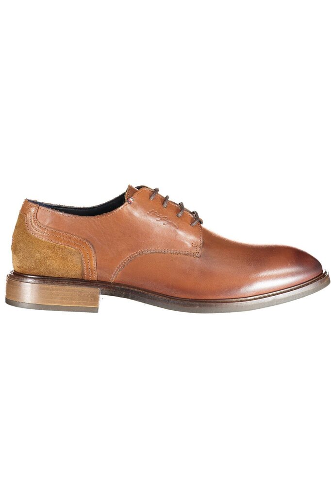 Klasikiniai batai vyrams Tommy Hilfiger, rudi цена и информация | Vyriški batai | pigu.lt