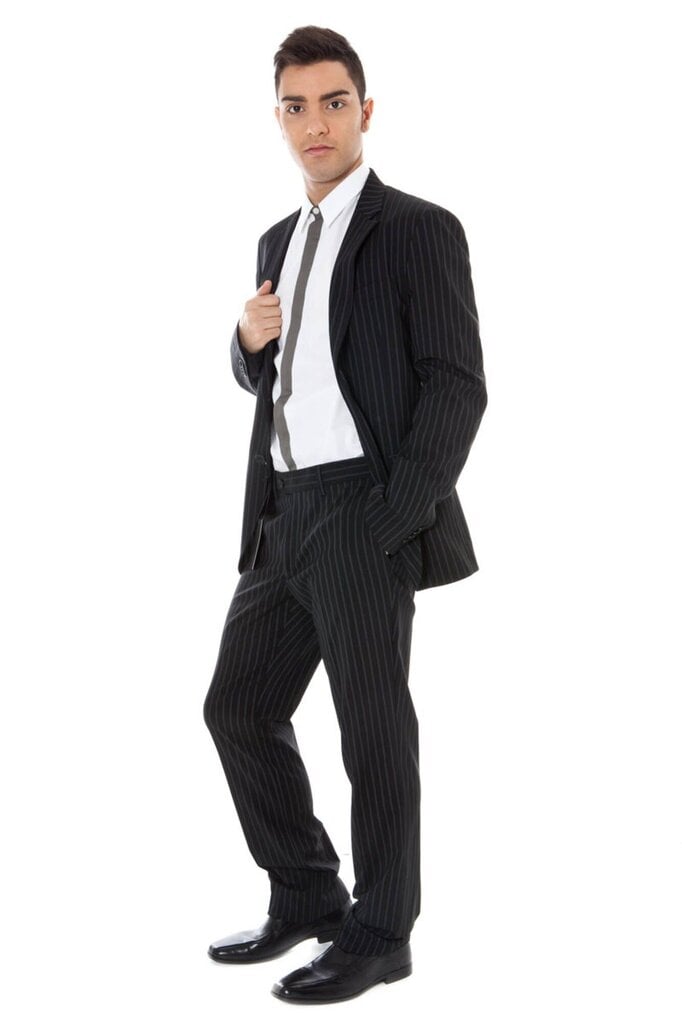 Kostiumas vyrams Calvin Klein, juodas kaina ir informacija | Vyriški kostiumai | pigu.lt